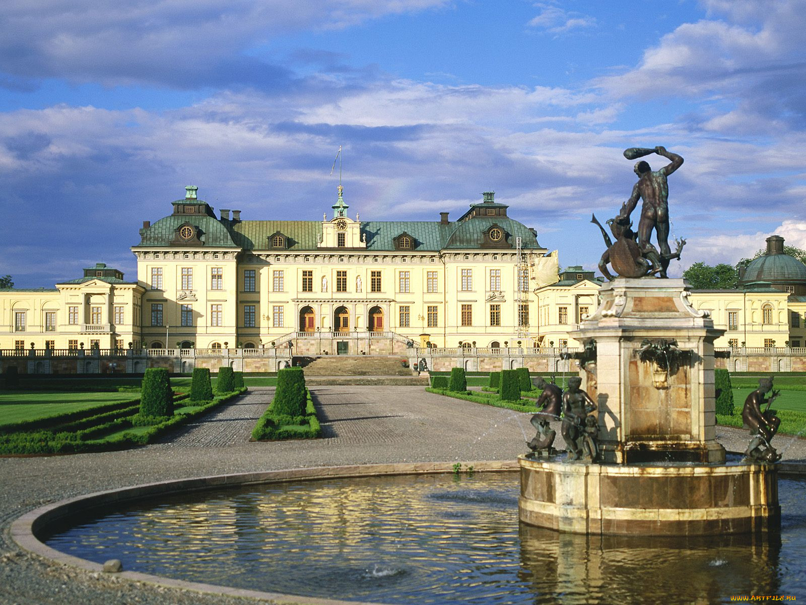 Швеция королевский дворец в стокгольме фото